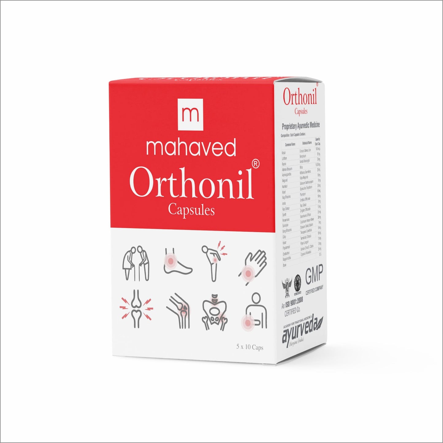 Mahaved Orthonil Capsules - 60 Capsules