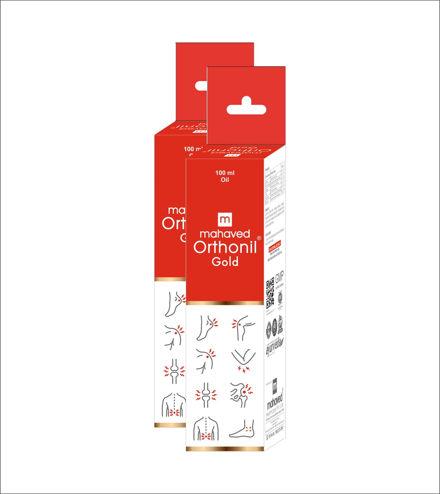 Mahaved Orthonil Gold Oil – 100 ml