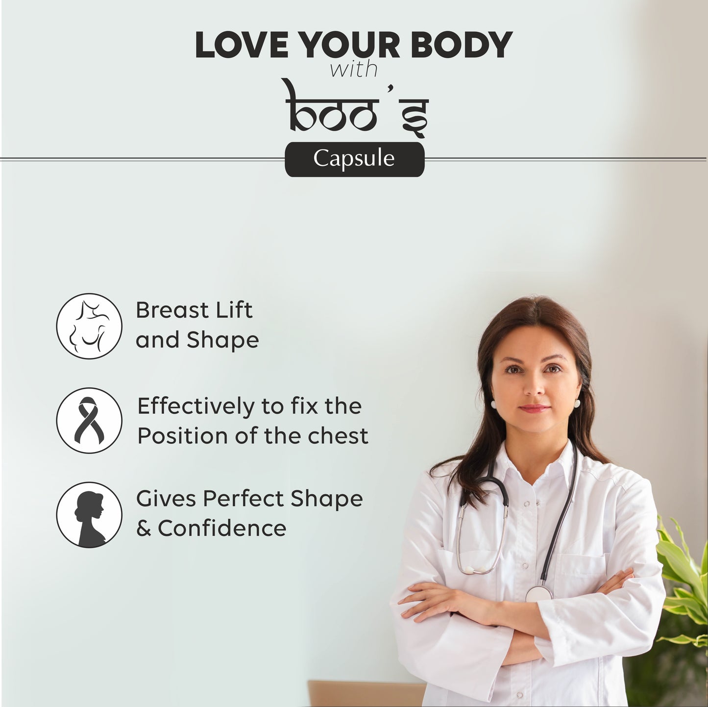 BOO’S CAPSULE – 9X10Cap – Increased Blood Flow in Breasts Capillaries Mammary Glands thus helps in Enlargement