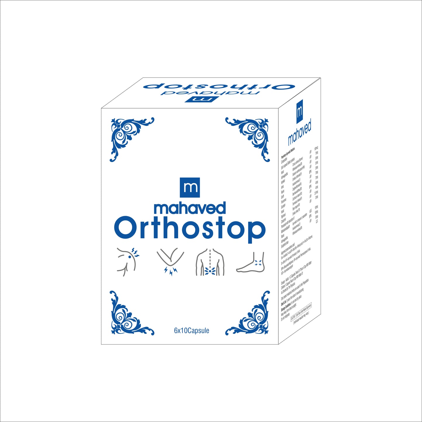 ORTHOSTOP CAPSULES – 60Cap – For Arthritis, Joint Pain & Stiffness