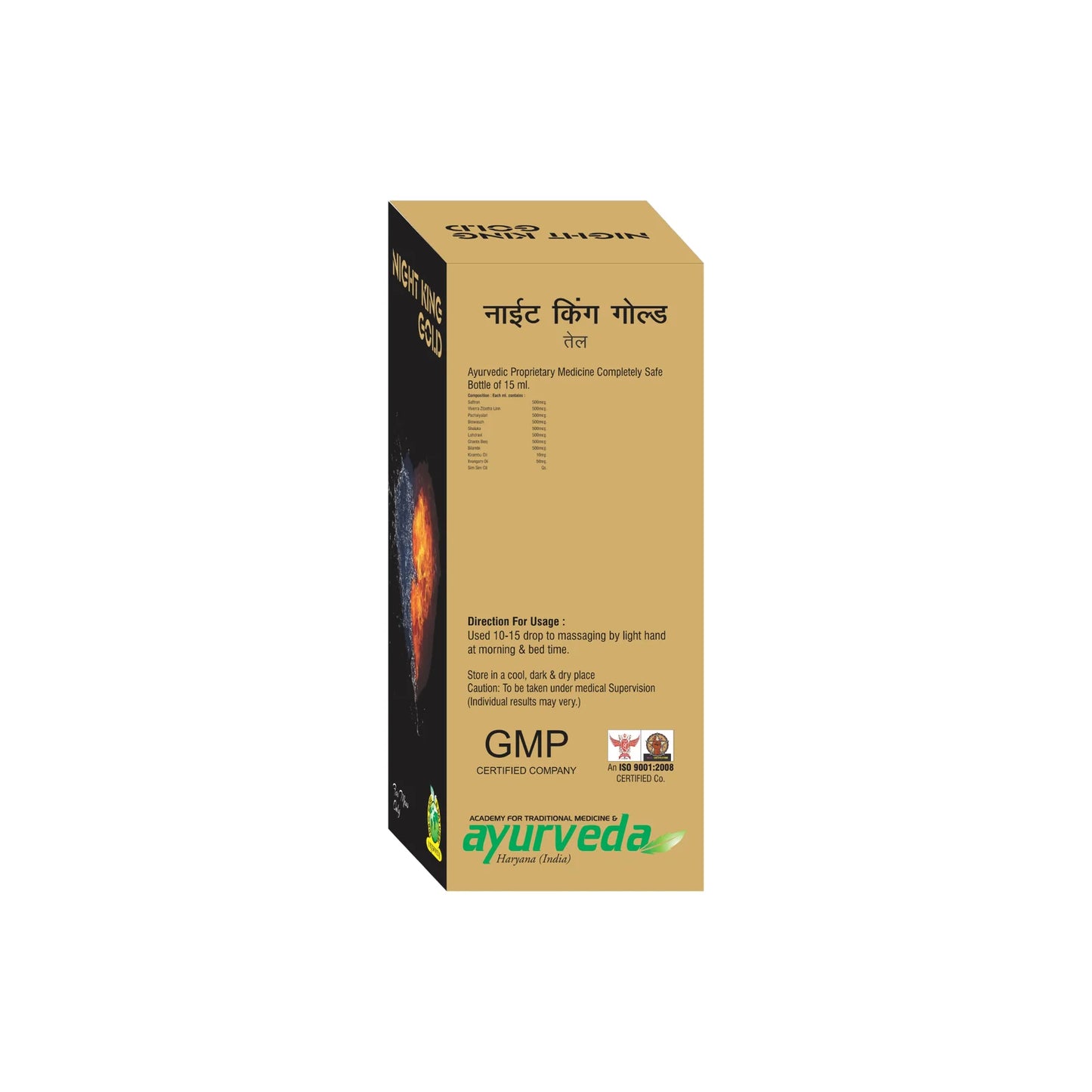 Night King Gold Oil 5X15ML