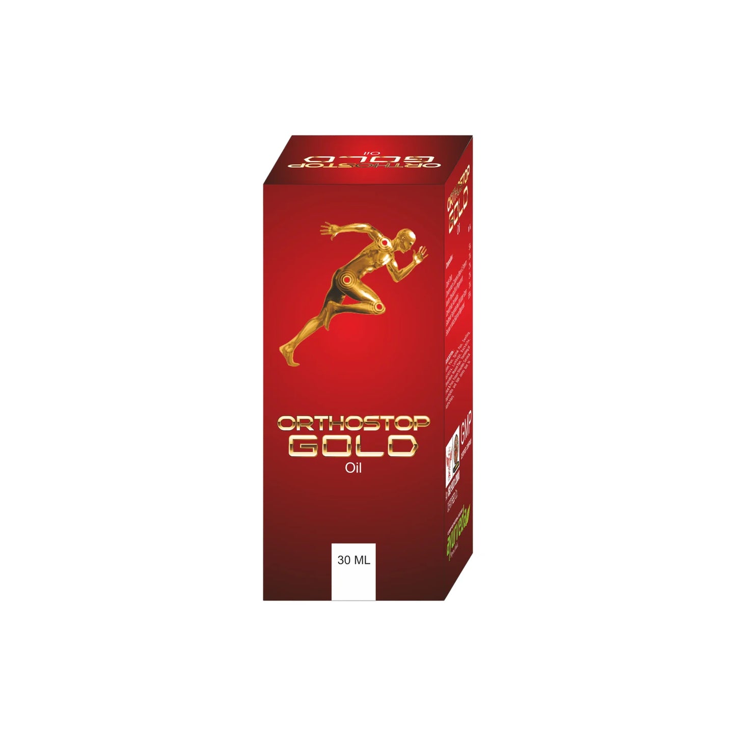 ORTHOSTOP GOLD OIL – 5X30ML.  Best Herbal Oil For Joint pain, Arthritis Relief