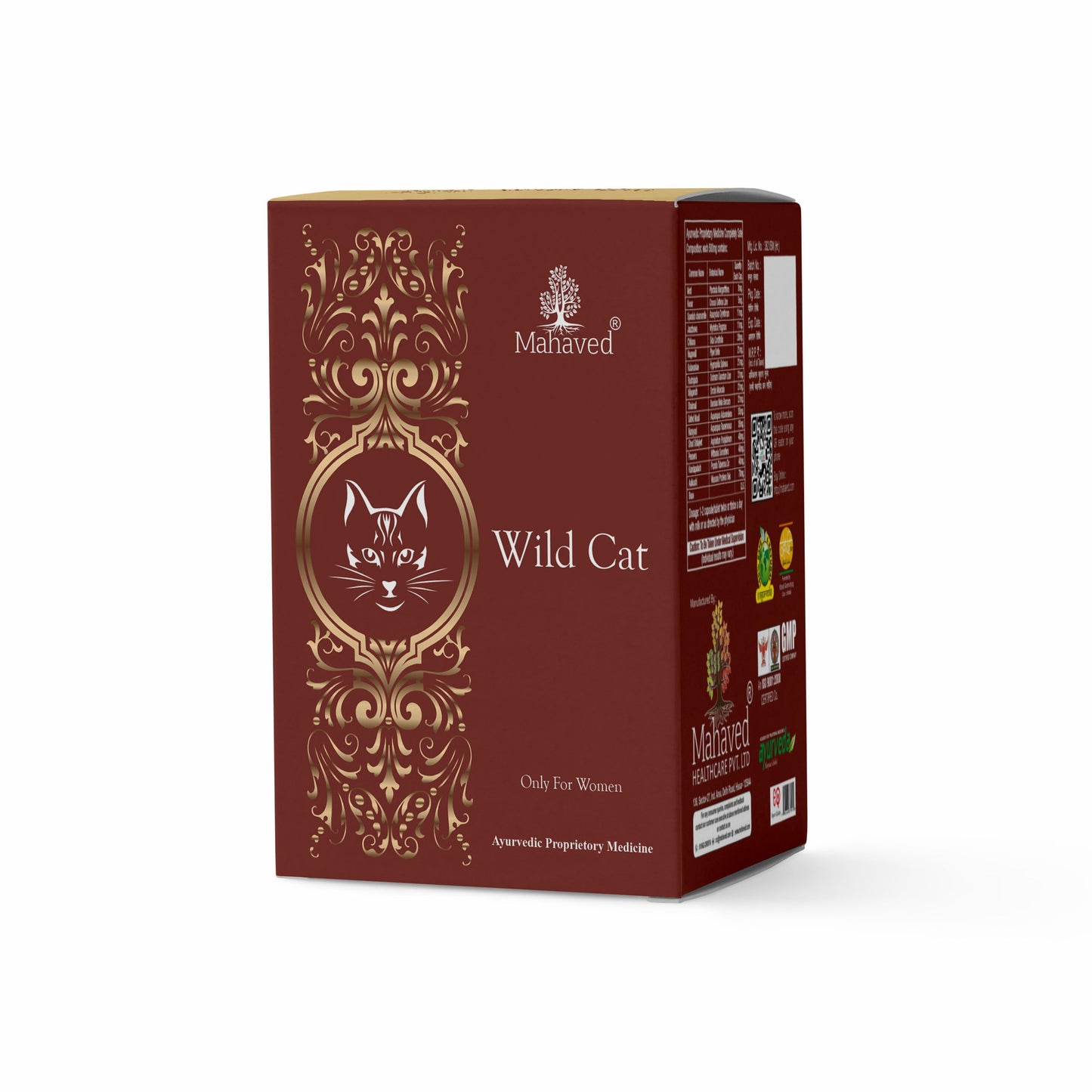 WILD CAT CAPSULE – 5X10Cap – Useful in Sexual debility in Women