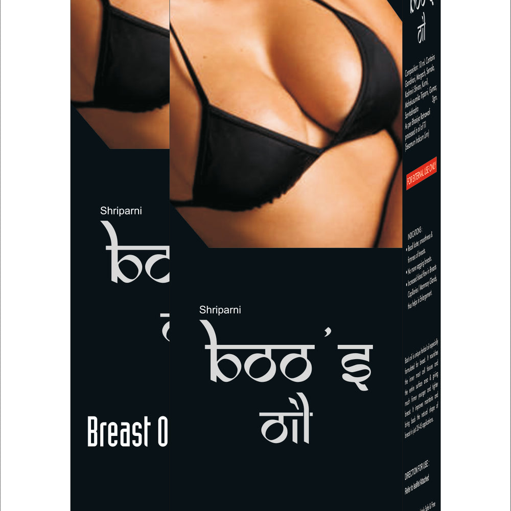 BOO’S OIL – 2X100Ml – Increased Blood Flow in Breasts Capillaries Mammary Glands thus helps in Enlargement