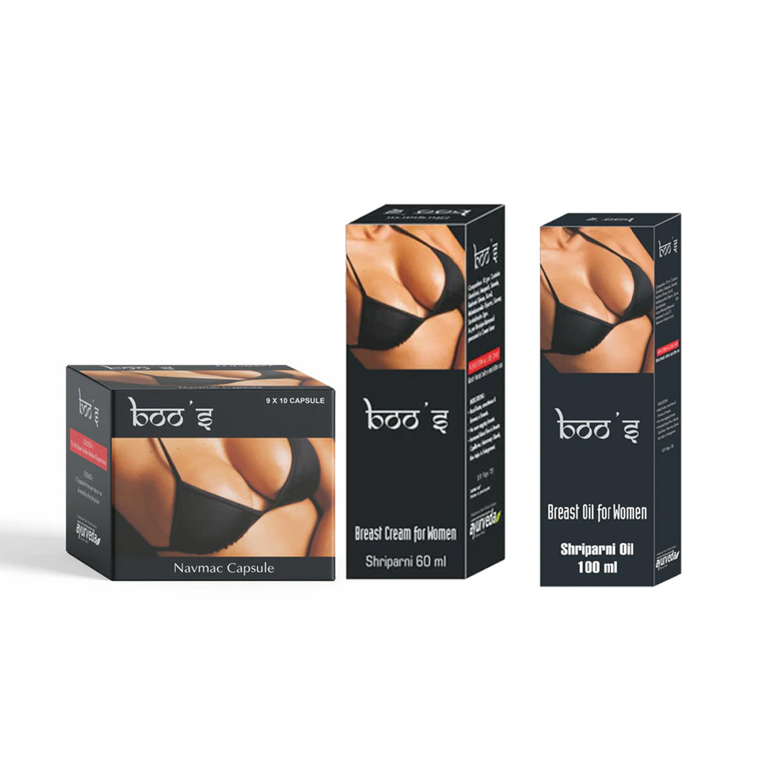 Breast Capsule, Cream and Oil for Women