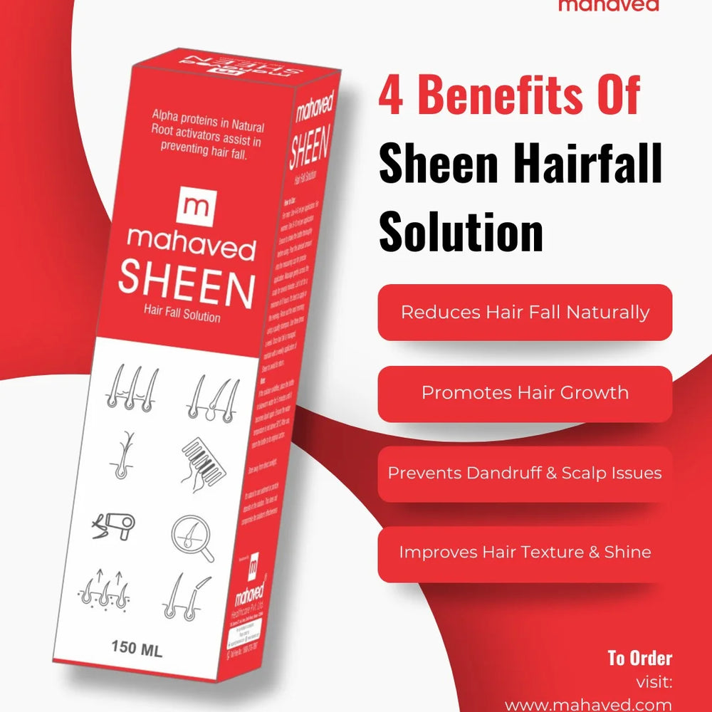 
                      
                        SHEEN HAIR FALL SOLUTION – 150Ml – Natural Root Activating, Helps Control Hair Fall
                      
                    