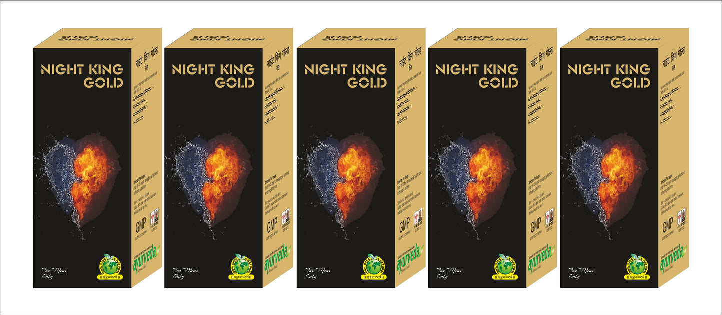 Night King Gold Oil 5X15ML