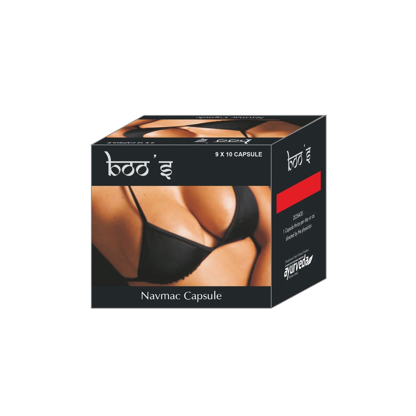 BOO’S CAPSULE – 9X10Cap – Increased Blood Flow in Breasts Capillaries Mammary Glands thus helps in Enlargement
