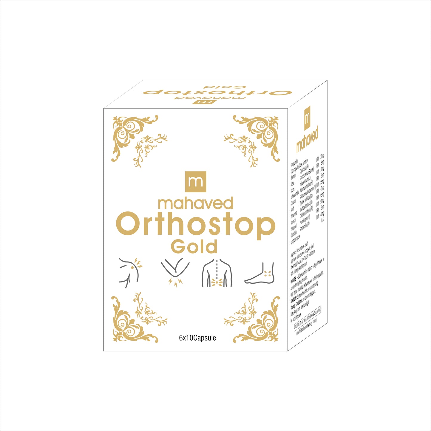 Orthostop Gold Capsule- 60cap.