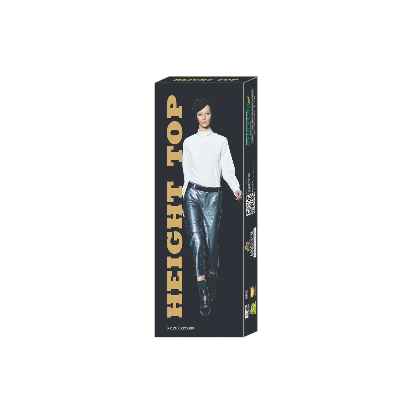 HEIGHT TOP CAPSULE – 3X20Cap – Improve Growth of Body