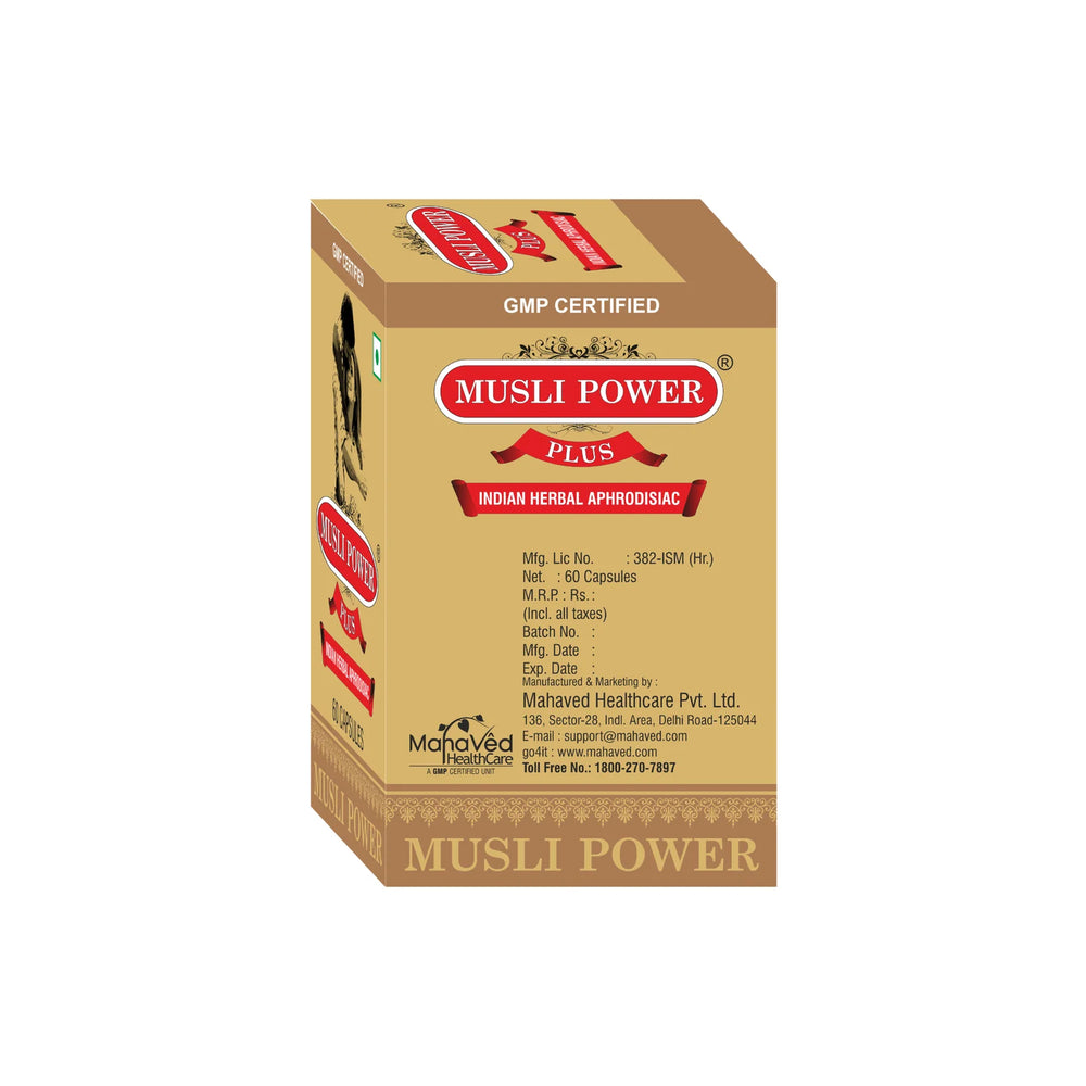 
                      
                        MUSLI POWER PLUS CAPSULE – 60Cap – Aphrodisiac
                      
                    