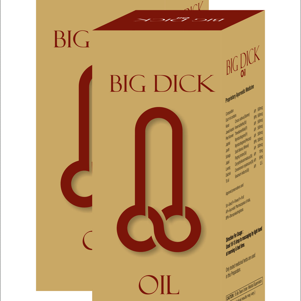 Big Dick Oil 4X15 ml