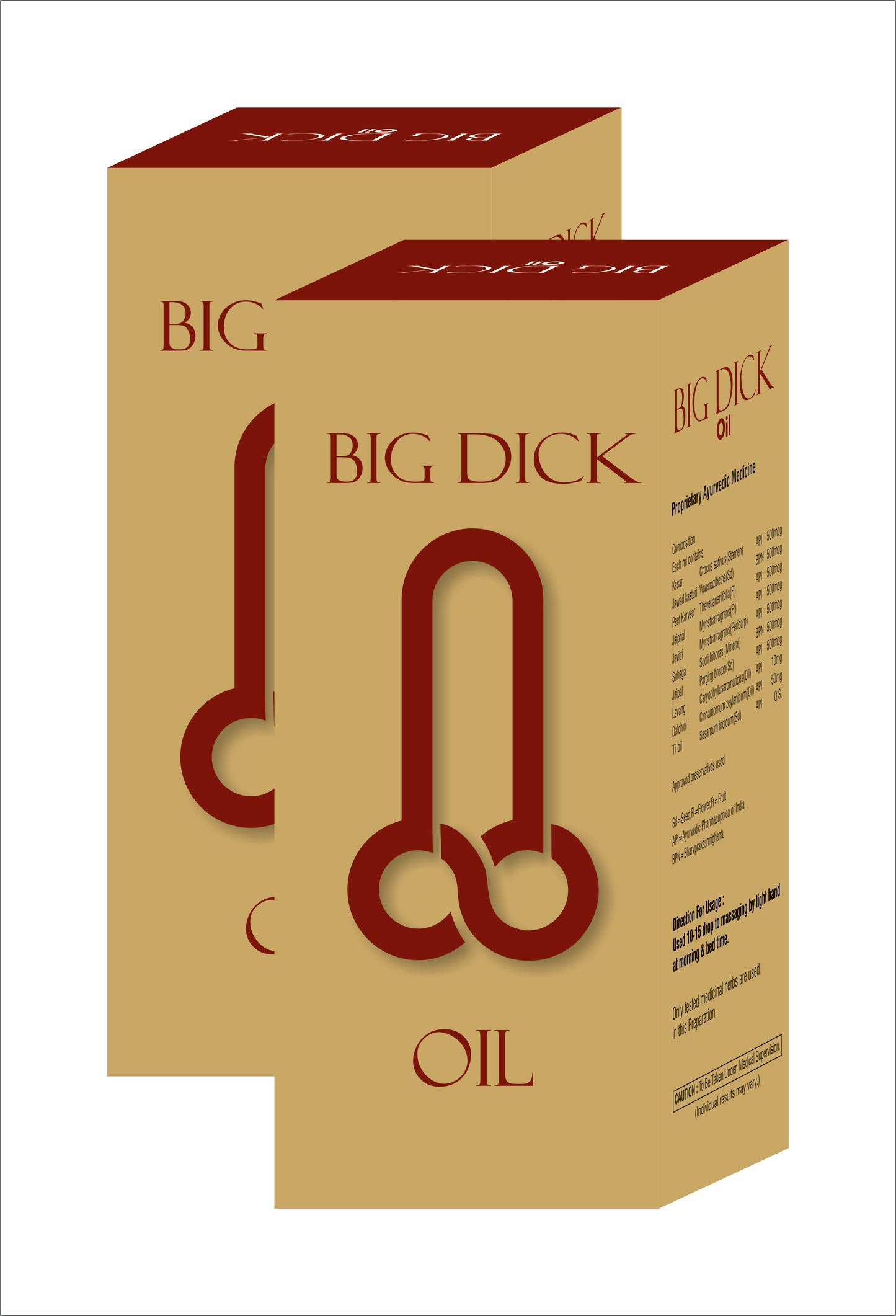 Big Dick Oil 4X15 ml