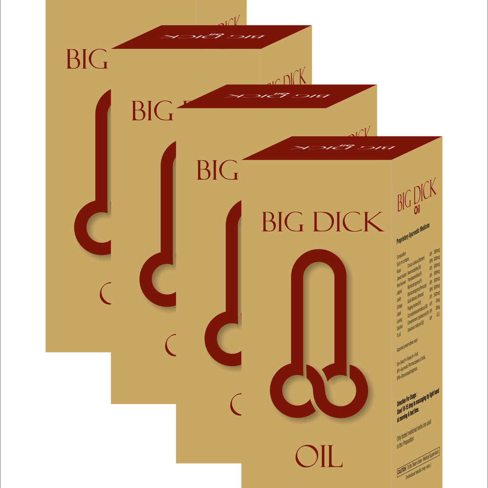 Big Dick Oil 4X15 ml
