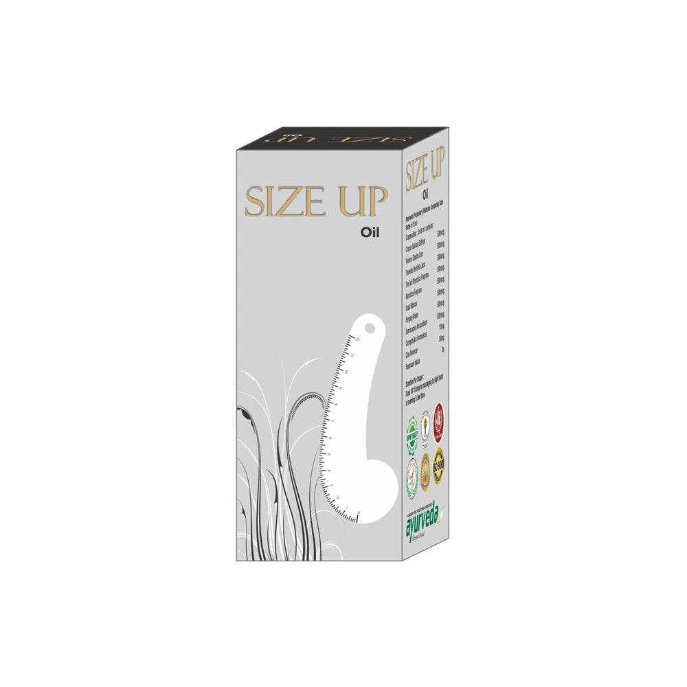 SIZE UP OIL – 2X15Ml – For Massage of Male Genital Organs To Tones Up The Muscles of Penis