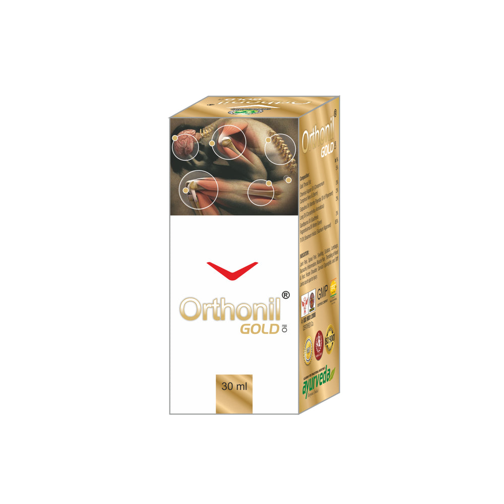 
                      
                        ORTHONIL GOLD OIL – 5X  30 ML – For Arthritis, Joint Pain & Stiffness
                      
                    