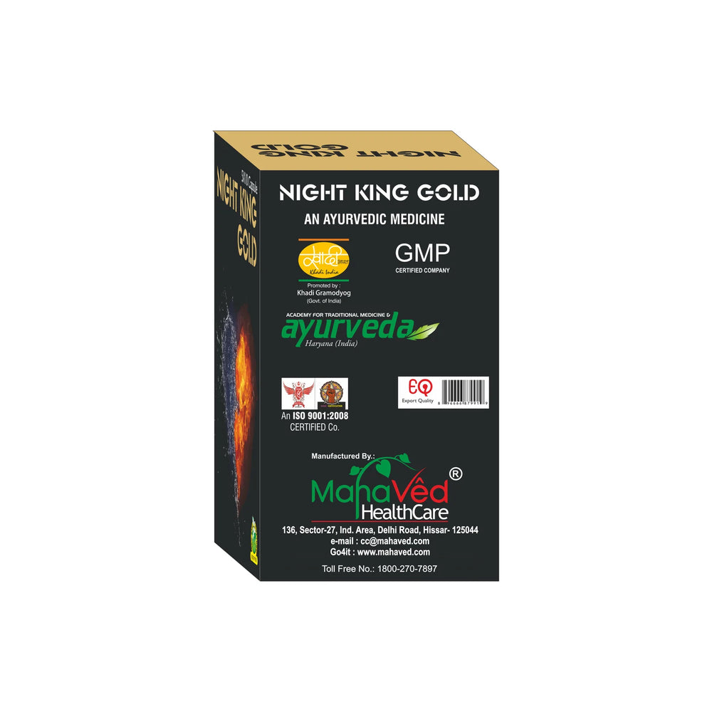 
                      
                        Night King Gold Capsule – 5X10Cap – Cure Early Ejaculation & Sexual Complexes
                      
                    